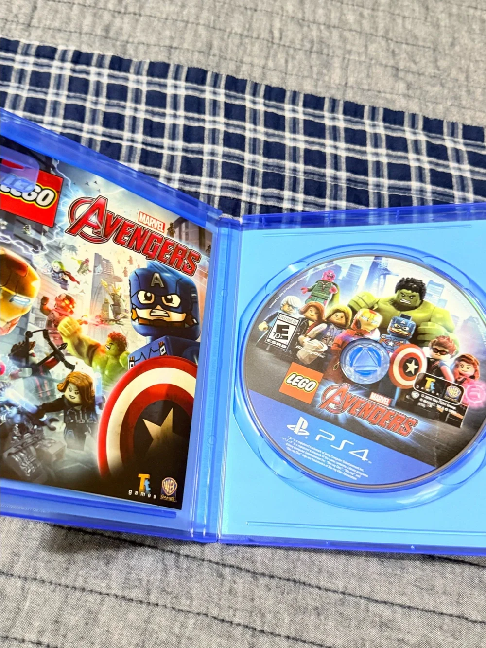 LEGO Marvel Avengers PS Vita Game - Colorful Superhero Cover
